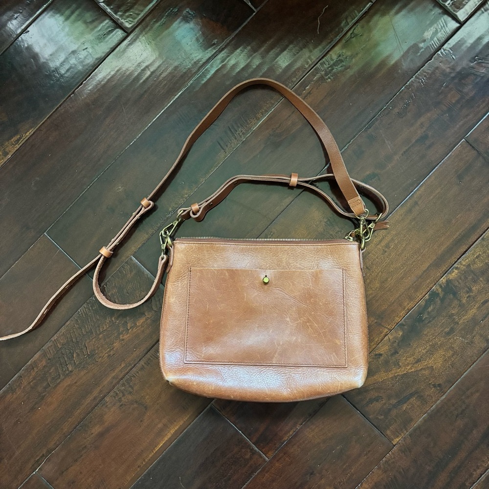 Madewell Brown Leather Shoulder Bag